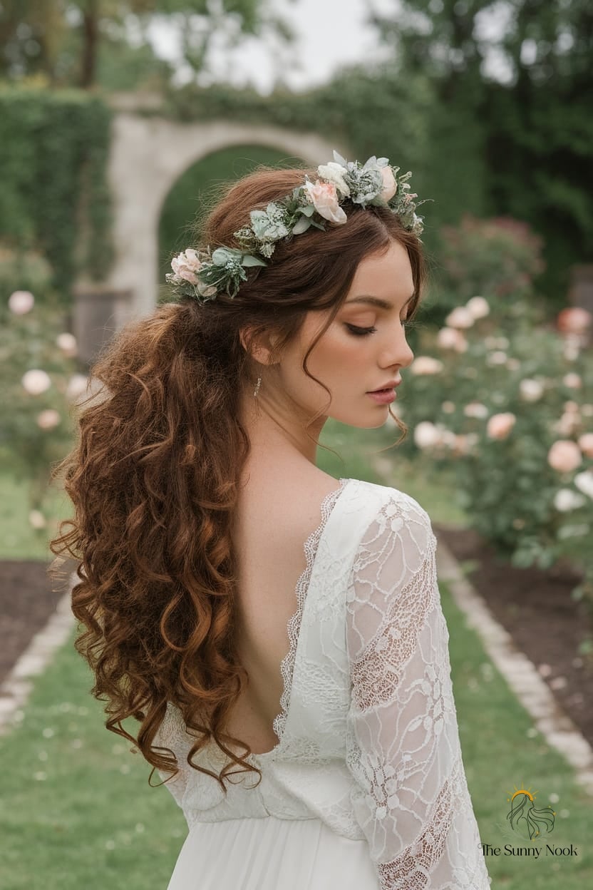 Pinned Back Curls