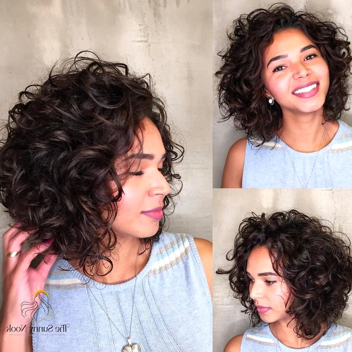23 Hairstyles For Thick Curly Hair Looks That Will Seriously Inspire You 15 Popular Triangle Undercut Idea