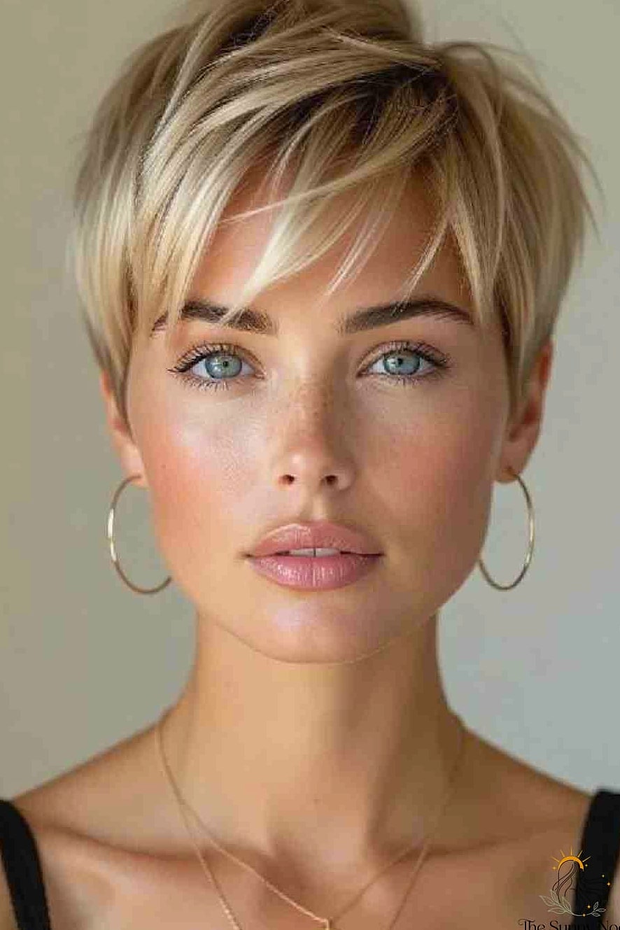 9 Short Hair With Bangs Hairstyles for the Ultimate Glow Up 10 Razored Pixie for Fine Hair
