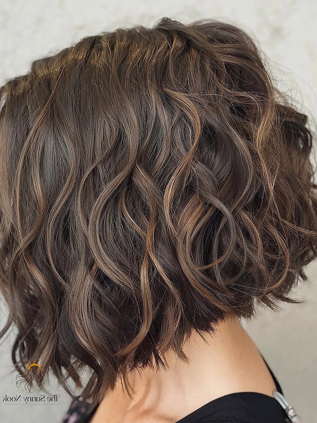 21 Gorgeous Hairstyles For Wavy Curly Hair for Every Hair Type 12 Reverse Bob Cut