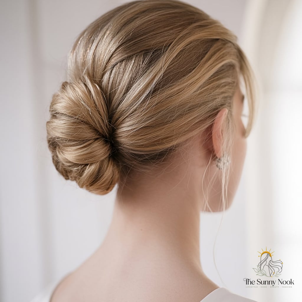 Rolled-In French Twist
