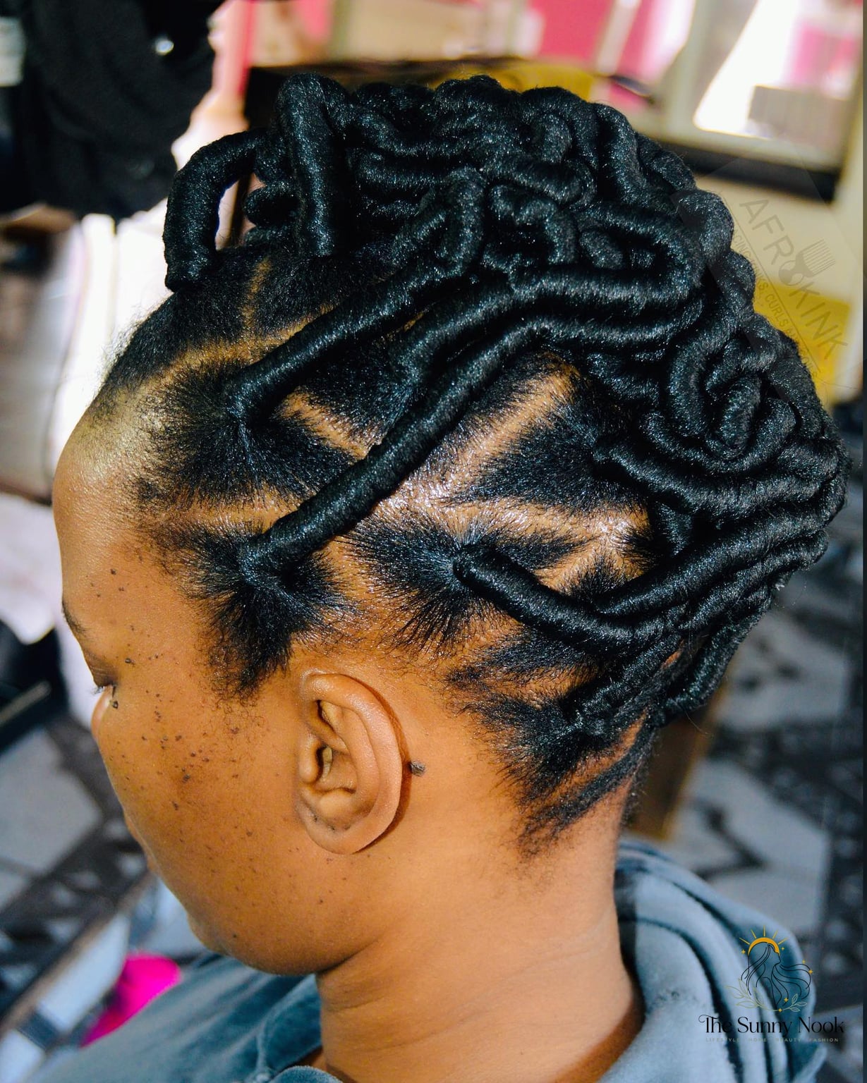 13 Small Braids Hairstyles We're Obsessed With Right Now 13 Rolled Locs with Precision Sectioning