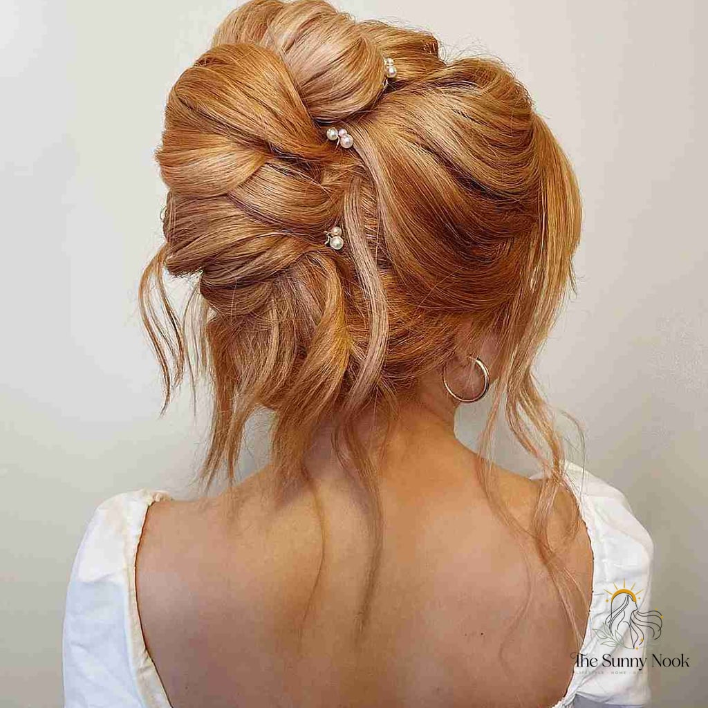 30 Updo Hairstyles For Long Hair Everyone Is Pinning Right Now 28 Romantic Long Loose Updo