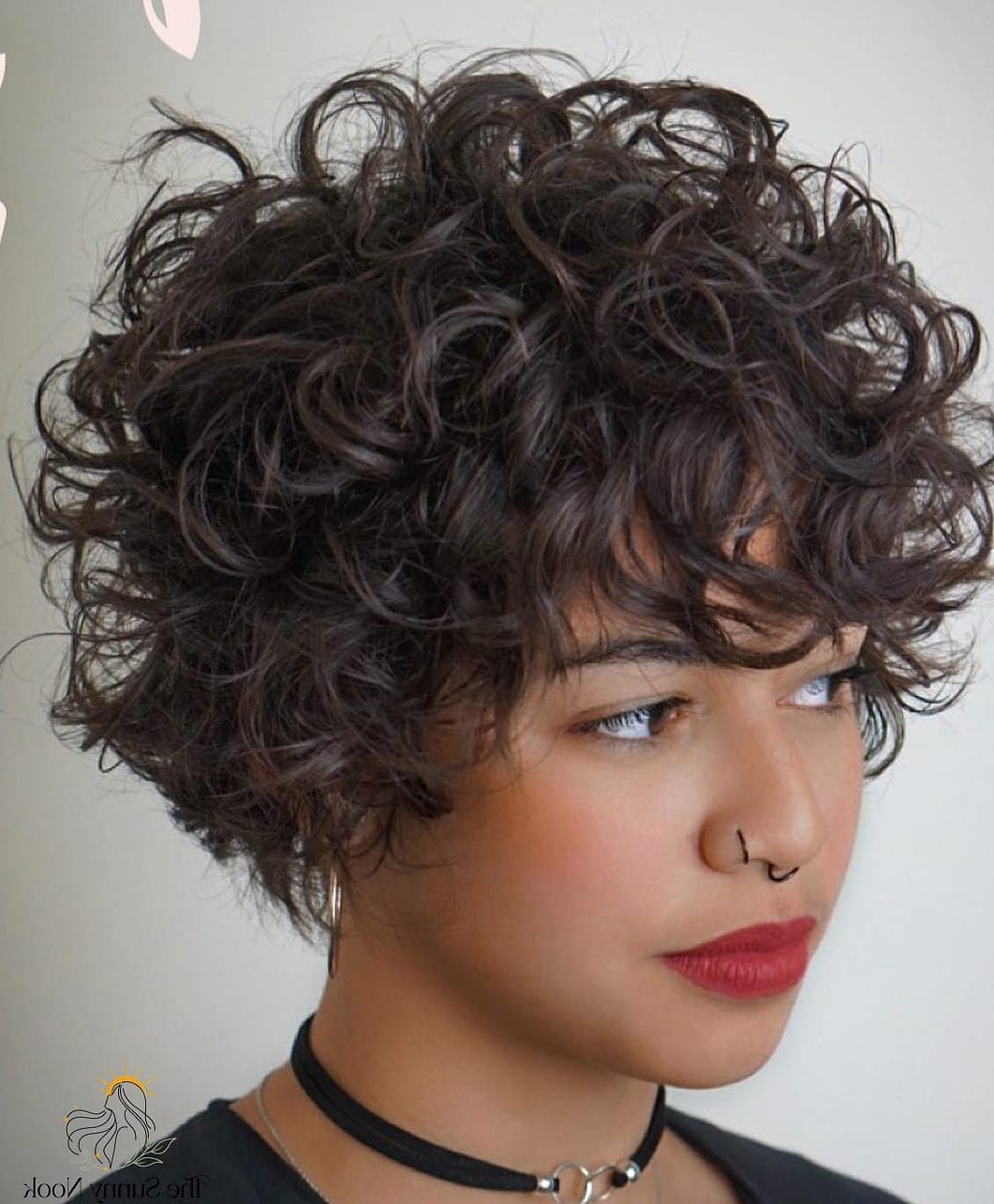 Short Curly Hairstyle