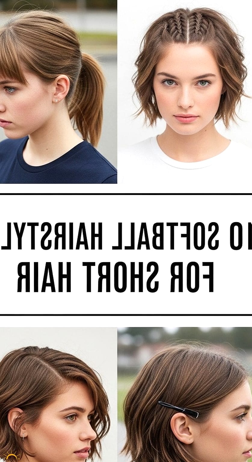 Short Hair Half-Up with a Clip