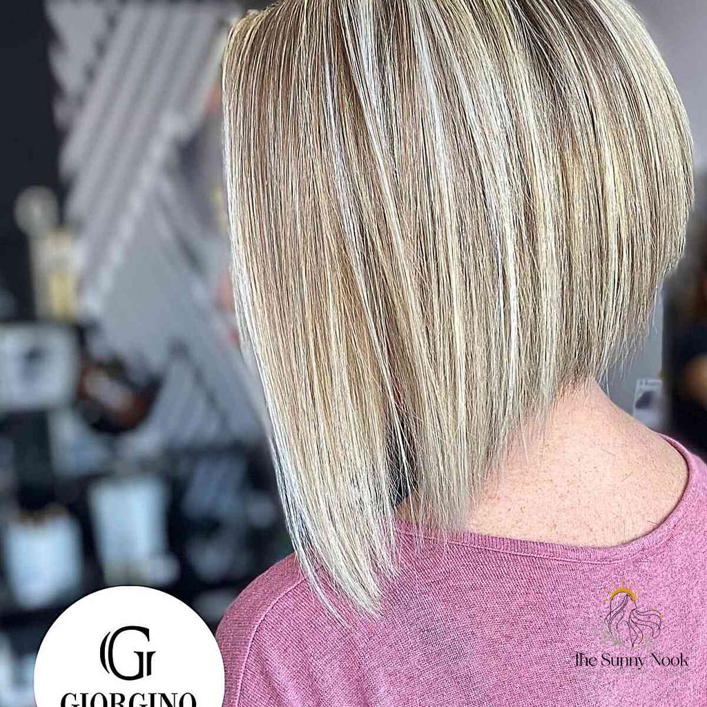 13 Cute Easy Hairstyles For Short Hair to Transform Your Look Instantly 10 Short Inverted Bob with Sandy Blonde Tones