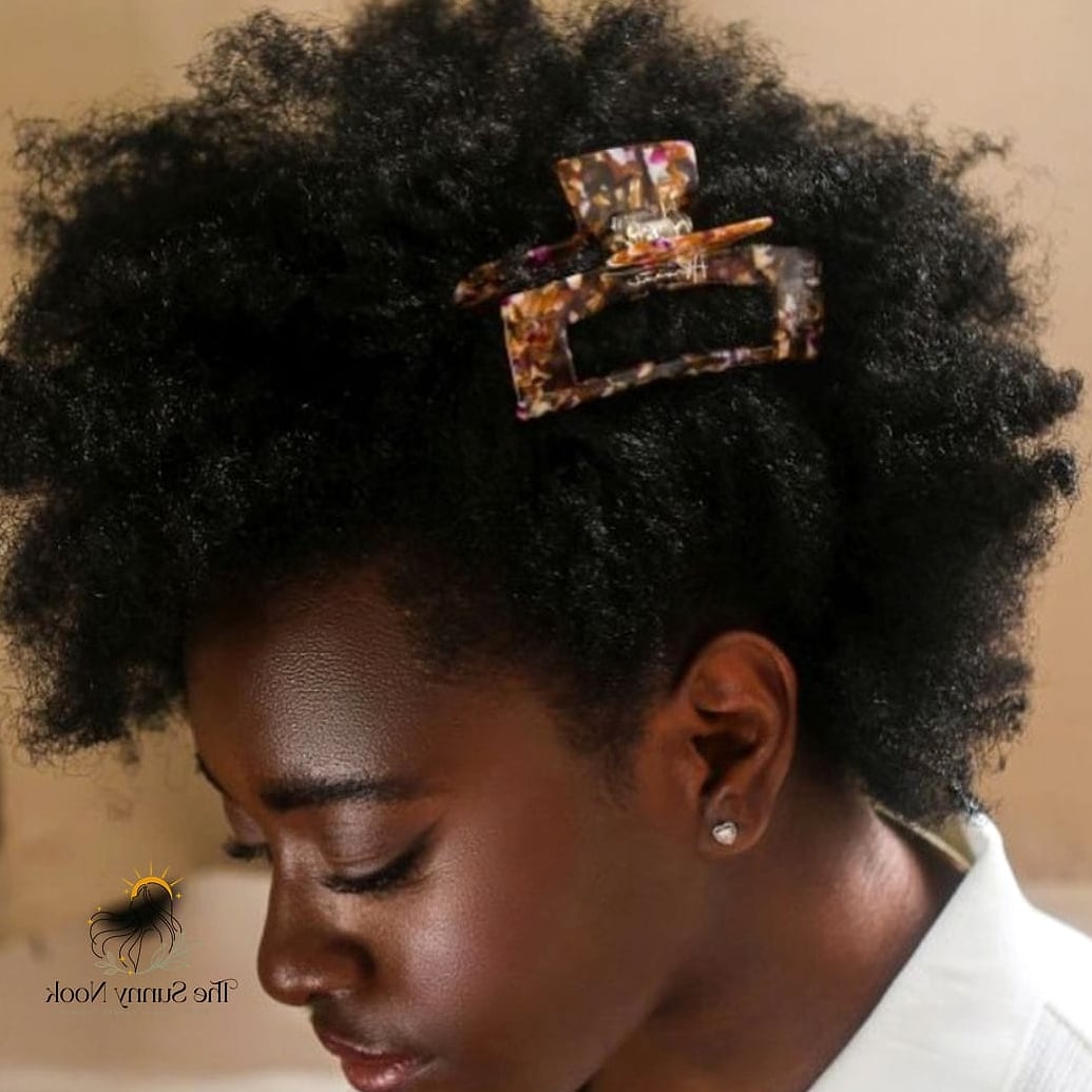 19 Curly Claw Clip Hairstyles to Transform Your Look Instantly 6 Side-Swept Claw Clip Curls