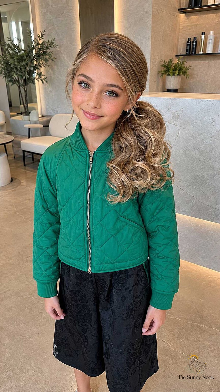 Side-Swept Bouncy Blowout
