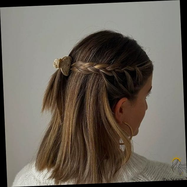 Sleek Braided Low Bun