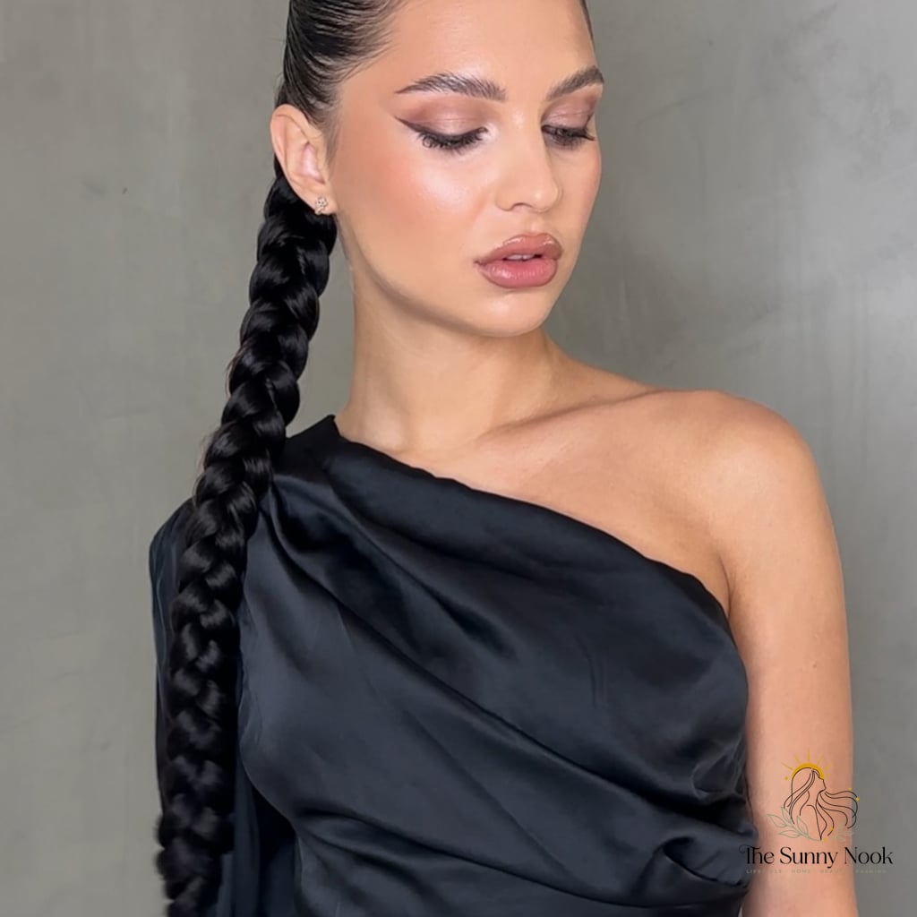 23 Braid Hairstyles For Long Hair You'll Want to Re-Create Immediately 7 Sleek and Glossy, the Kind of Braid That Feels Like Jewelry