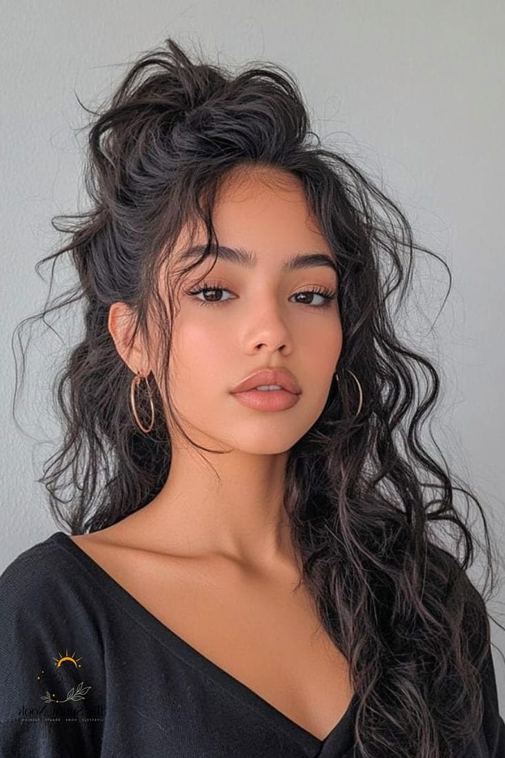 27 2000S Hairstyles Curly Hair Everyone Is Pinning Right Now 8 Sleek Latina Hairstyle
