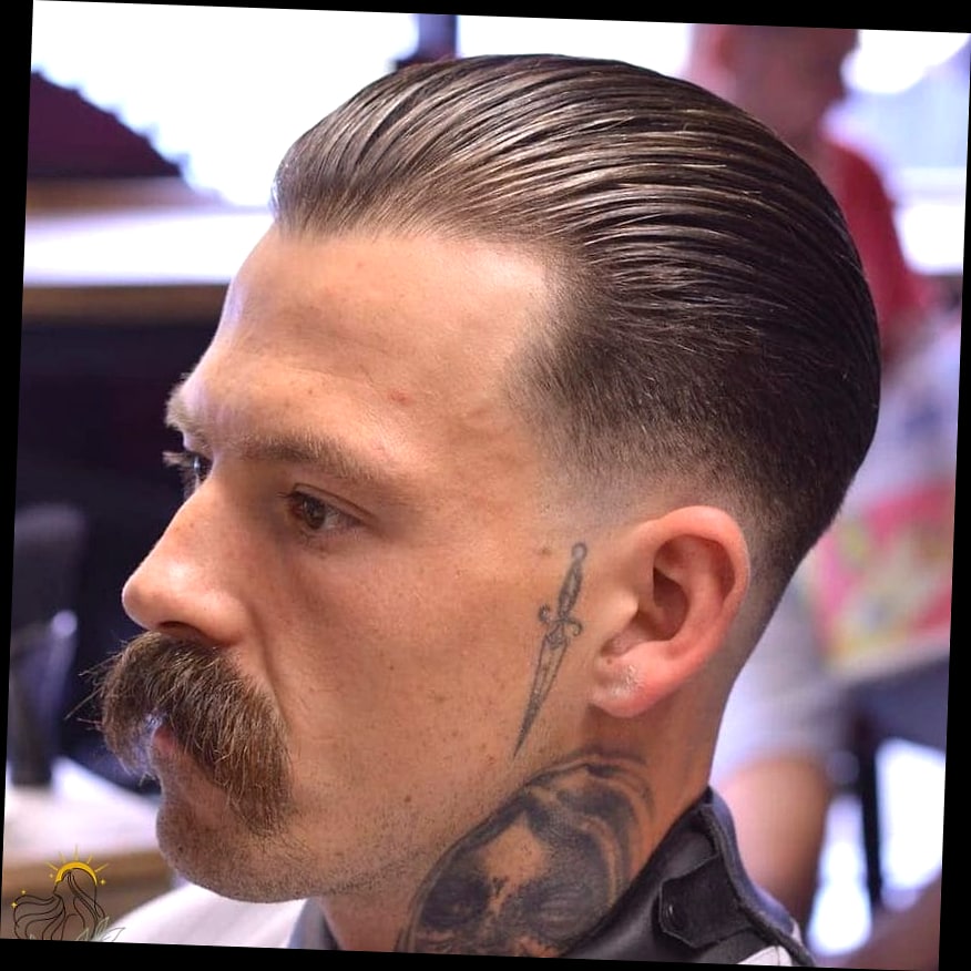 16 Stunning Hat Hairstyles Long Hair Worth Bookmarking Today 13 Slicked-Back Bun with Baby Hairs