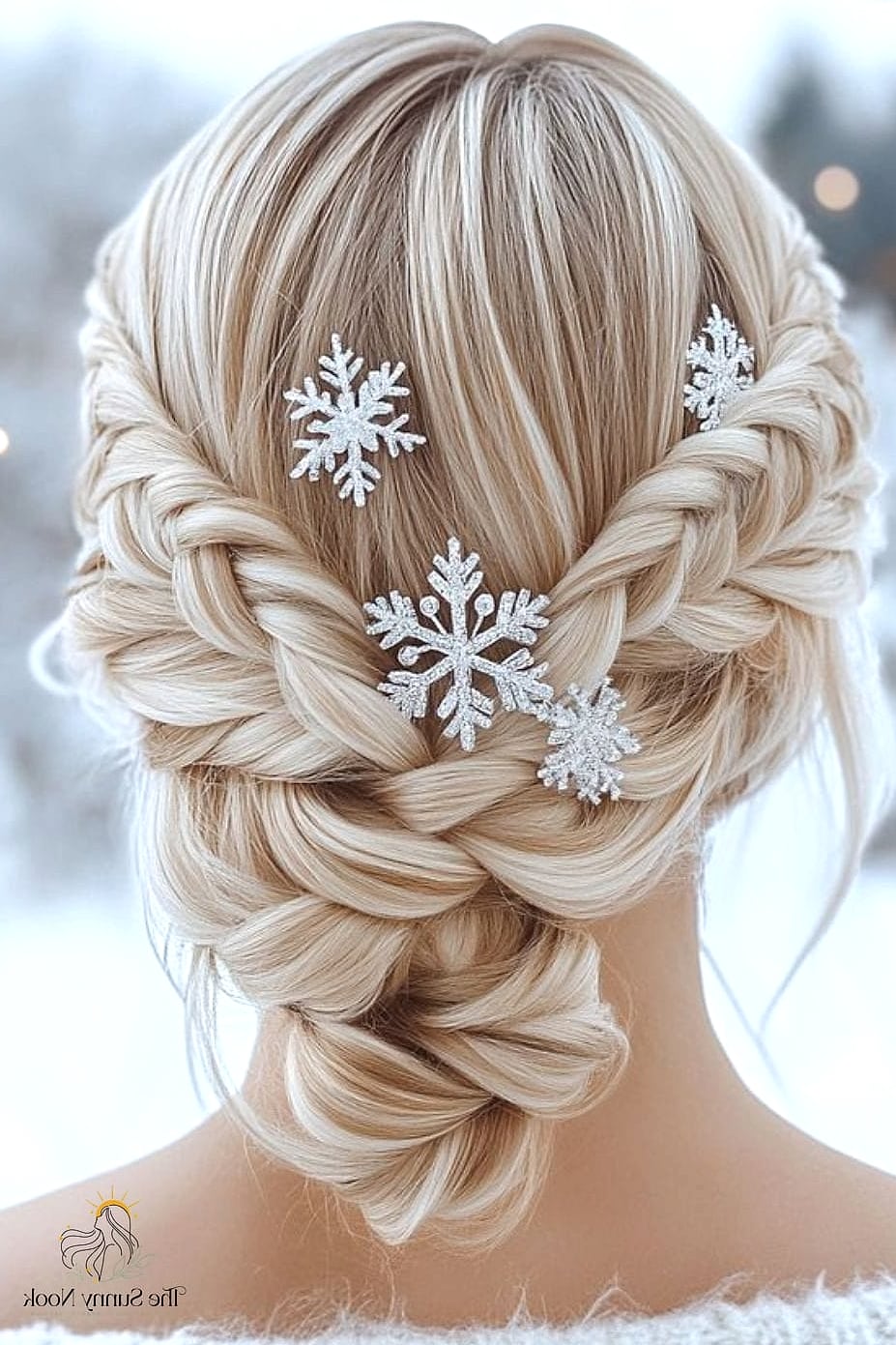 23 Hairstyles For Thick Curly Hair Looks That Will Seriously Inspire You 8 Snowflake Winter Design