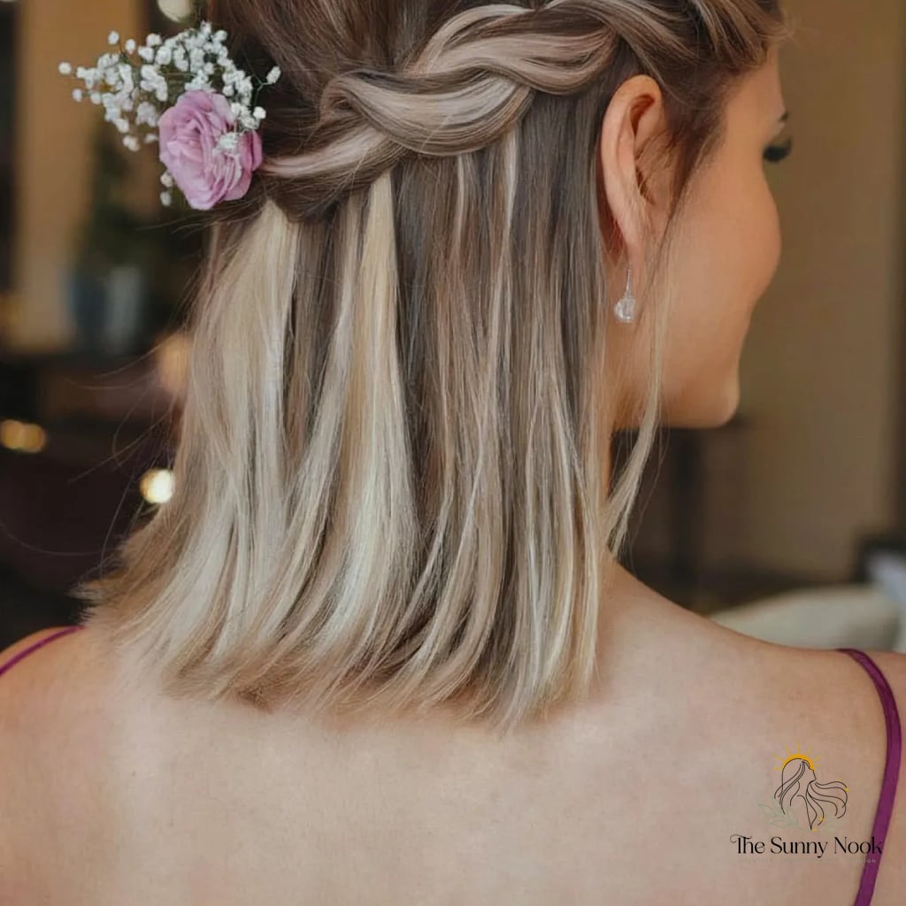 16 Prom Hair Ideas For Short Hair to Save Before They Blow Up 15 Splendid Blonde Smooth Bob