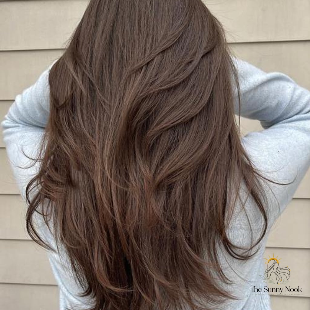 30 Cute Long Hairstyles You'll Want to Re-Create Immediately 5 Straight V-Cut with Dimensional Layers