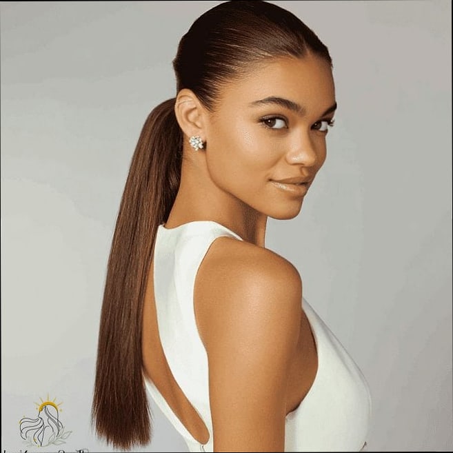 12 Straight Hairstyles For Long Hair to Transform Your Look Instantly 11 Straight Hair with a Low Side-Swept Fringe