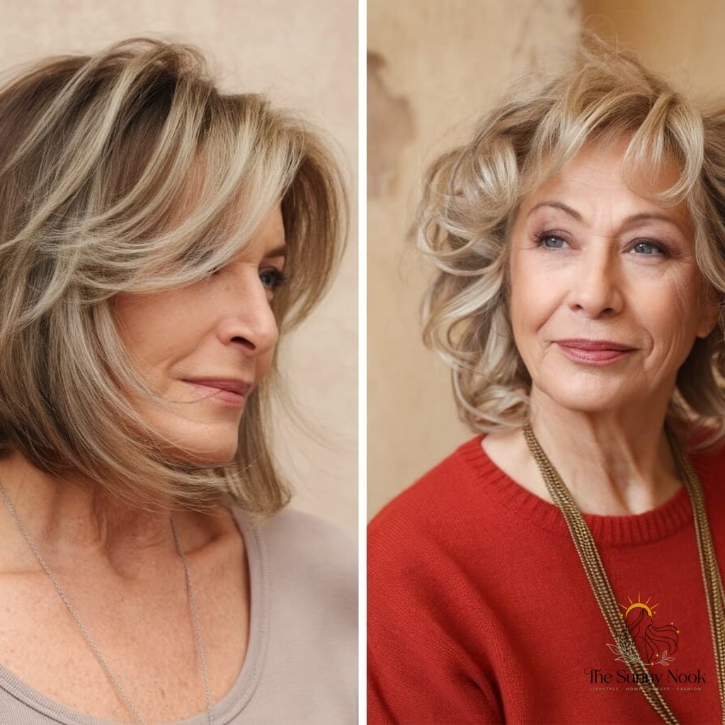 21 Hairstyles For Thick Hair Medium to Save Before They Blow Up 22 Stunning Haircuts for Women Over 60