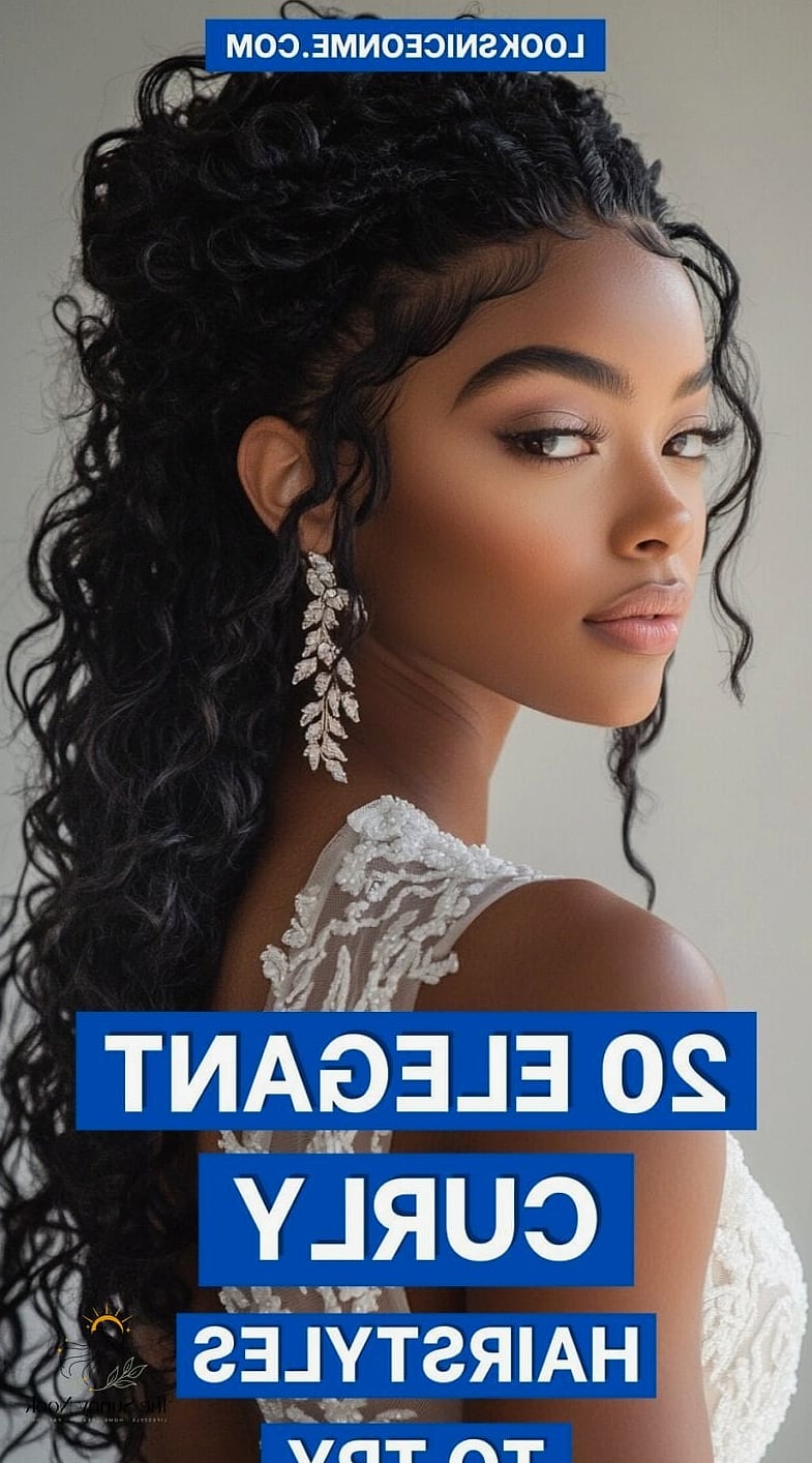 30 Elegant Hairstyles For Curly Hair We're Obsessed With Right Now 22 Stunning Hairstyles for Thick Wavy Hair