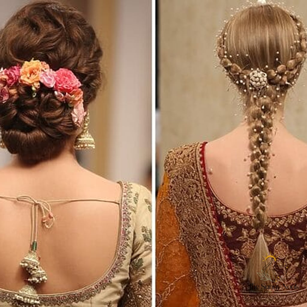 10 Traditional Hairstyles For Short Hair Everyone Is Pinning Right Now 11 Stunning Lehenga Hairstyles
