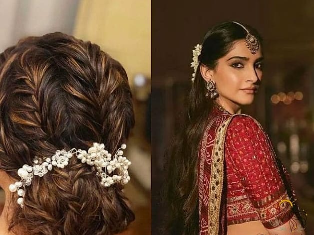 22 Party Hairstyles For Medium Hair for the Ultimate Glow Up 8 Stunning Lehenga Hairstyles
