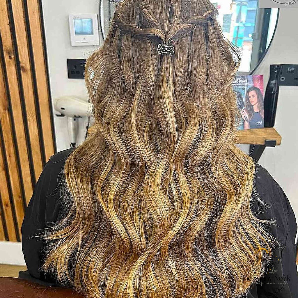 19 Cute Easy Hairstyles For Long Hair That Prove This Trend Is Here to Stay 13 Stylish Half-Up Twisted Waves for Long Hair