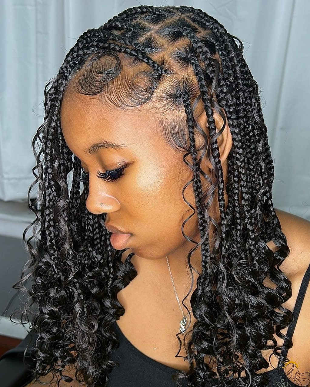 Sweet Curly Bob
