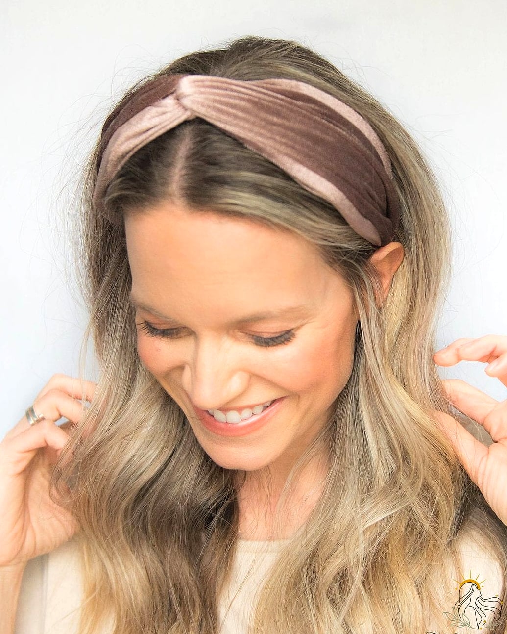 27 Half Up Hairstyles For Long Hair for the Ultimate Glow Up 12 Teased Style with Headband