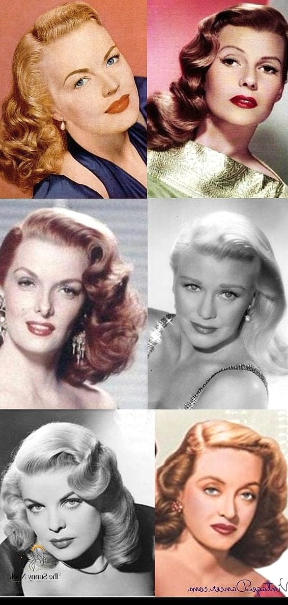 10 50S Hairstyles For Long Hair Inspo That's Giving Us Everything 9 Textured Long Hair with Bangs