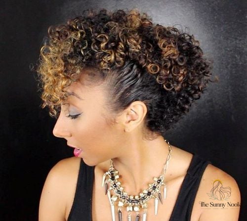 18 Updo Curly Hairstyles to Transform Your Look Instantly 15 Textured Mohawk Style