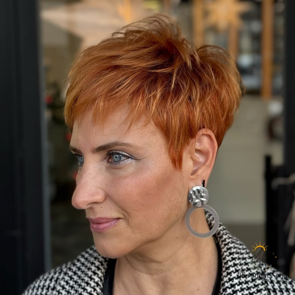 21 Cute Hairstyles For Short Curly Hair That Belong on Your Inspiration Board 21 Textured Pixie for Fine Hair