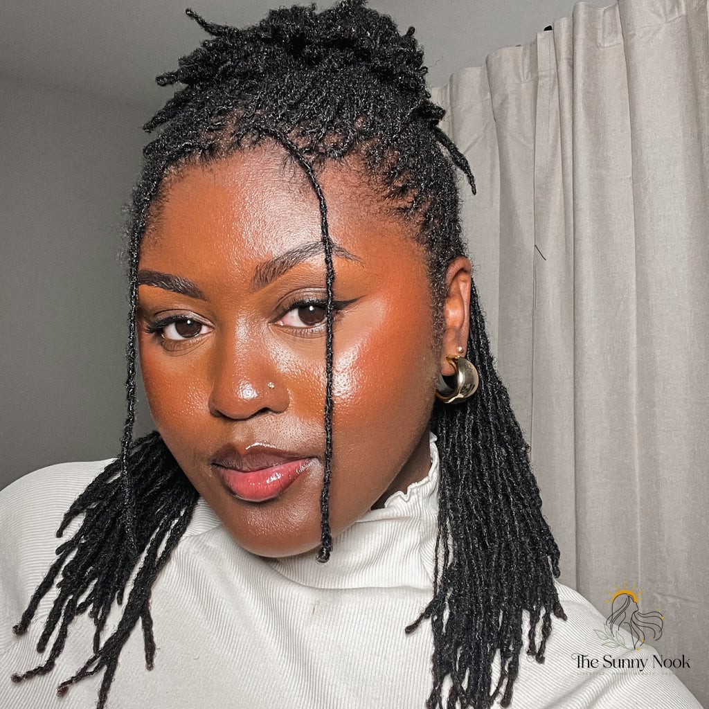 That Easy High Bun With the Loose Pieces That Make It
