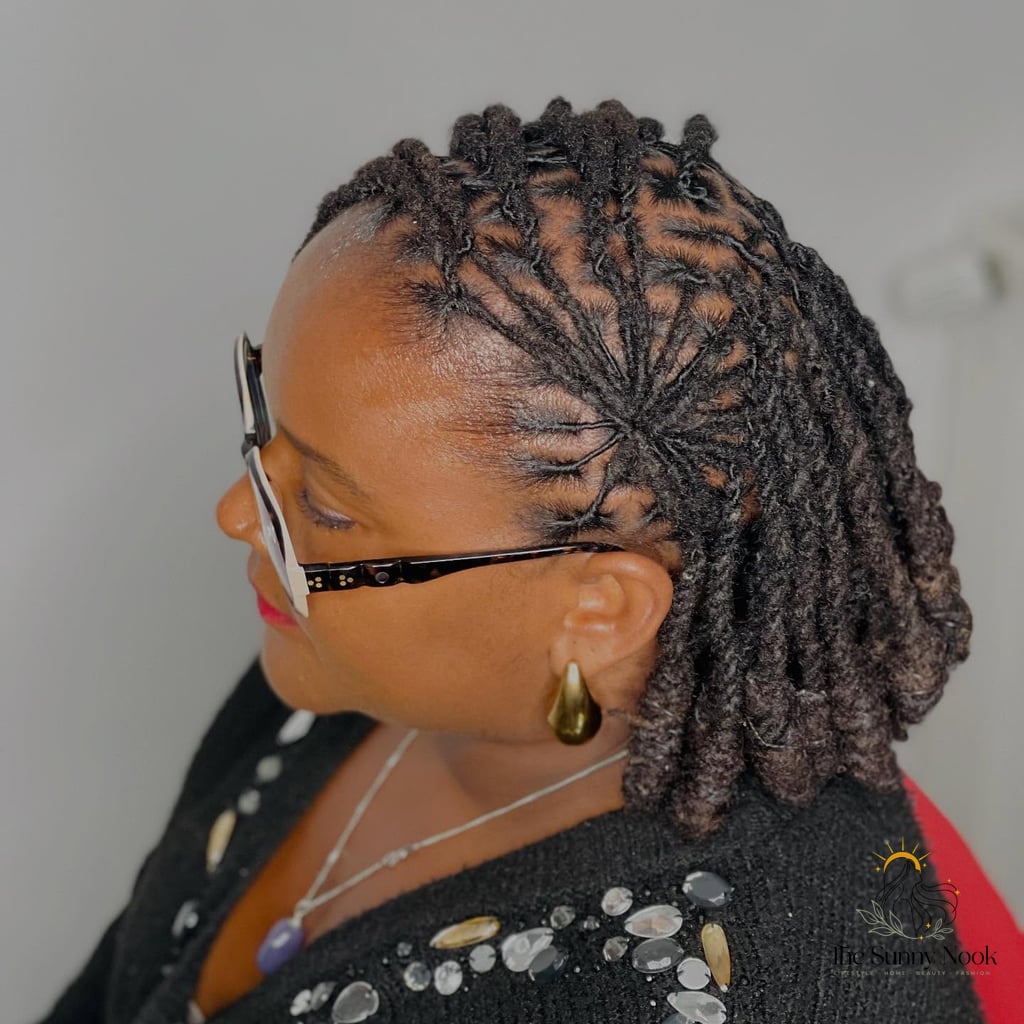 A Twisted Bob With a Clean Part, Simple and Sharp