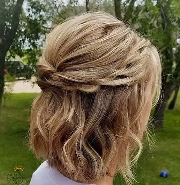 20 Updo Hairstyles For Short Hair to Transform Your Look Instantly 8 The Twisted Bob Updo