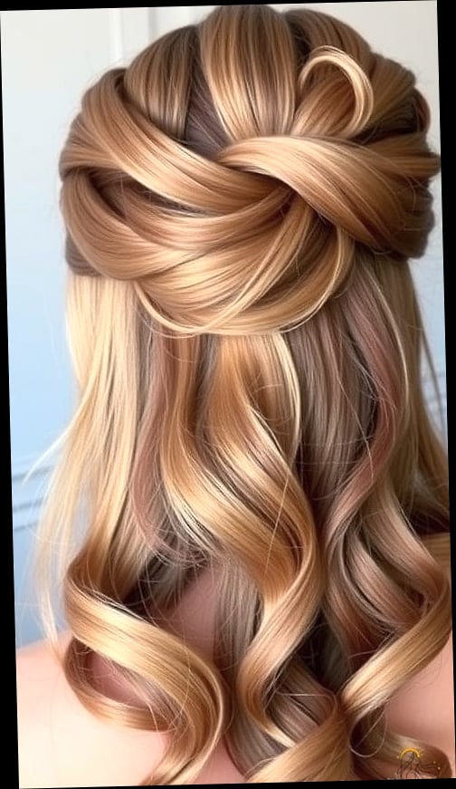 16 Gym Hairstyles For Medium Hair Inspo That's Giving Us Everything 13 Twisted Half Ponytail