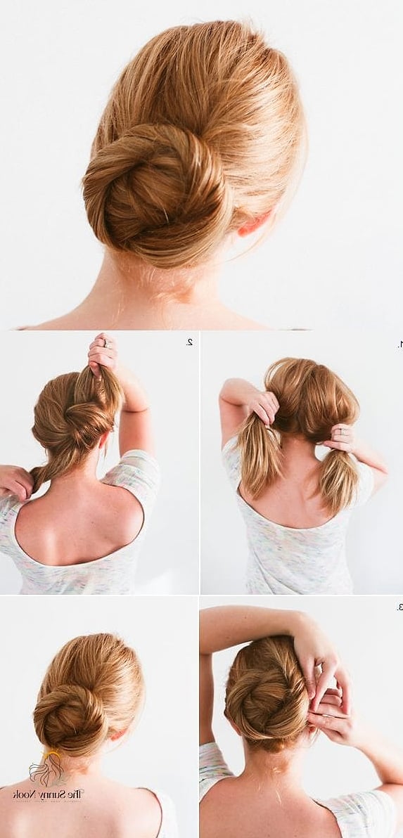 19 Curly Hairstyles Easy That Are Actually Easy to DIY 11 Twisted Knots