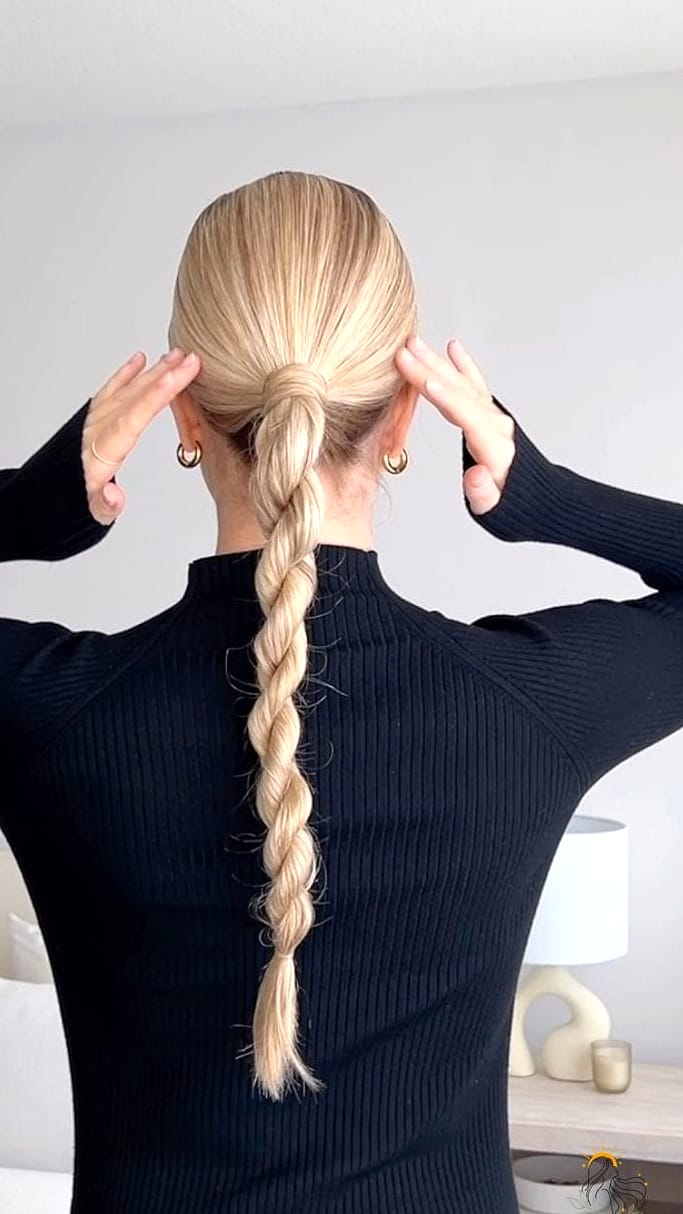 Twisted Low Bun