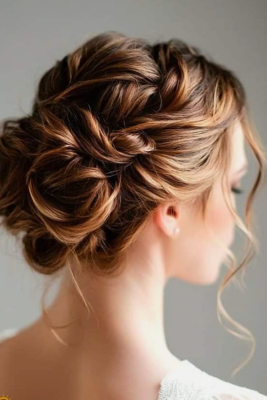 Twisted Medium Updo