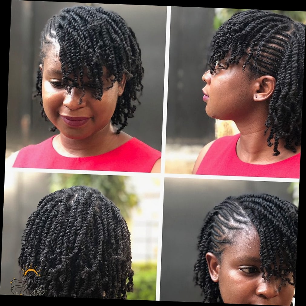 Twist Out Hairstyle