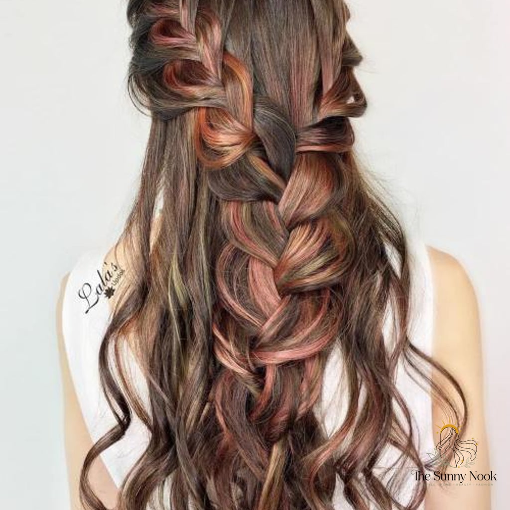 30 Hairstyles For Long Hair Braids That Prove This Trend Is Here to Stay 5 Two-in-One Loose Braid