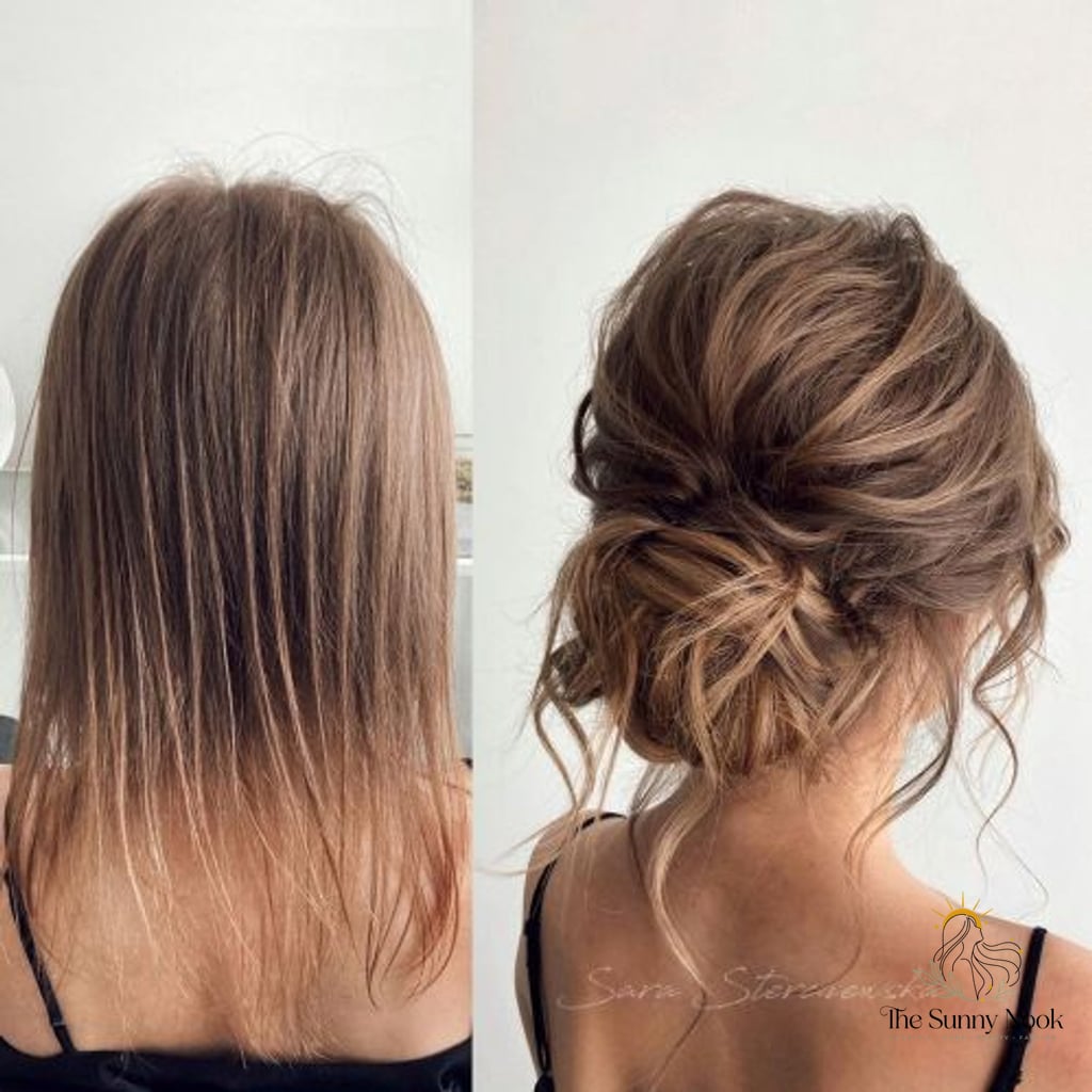 Updo for Thin Hair