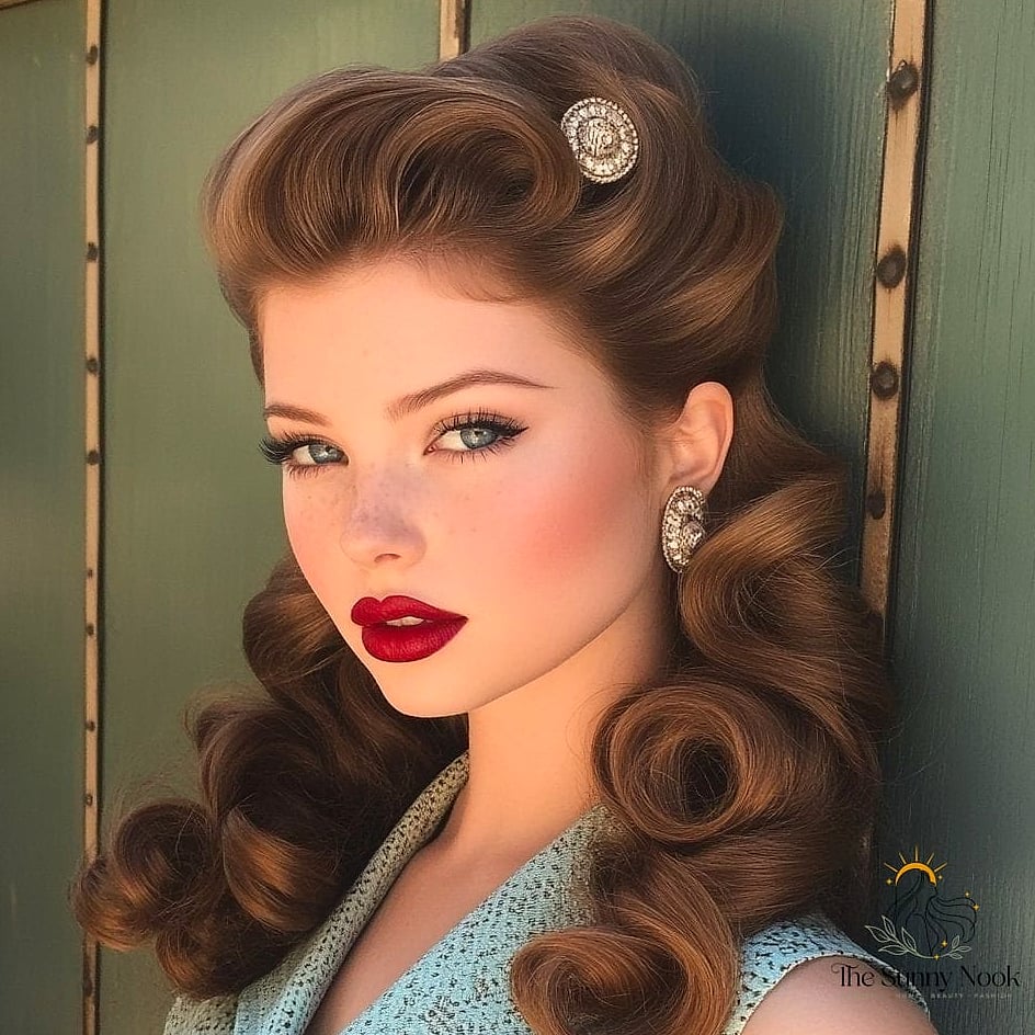 10 50S Hairstyles For Long Hair Inspo That's Giving Us Everything 6 Vintage vs. Retro Hairstyles, and Their Examples