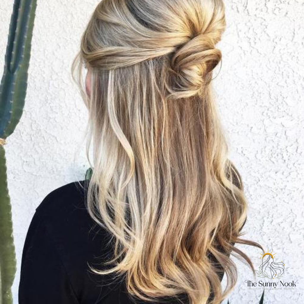 27 Half Up Hairstyles For Long Hair for the Ultimate Glow Up 2 Voluminous Bouffant