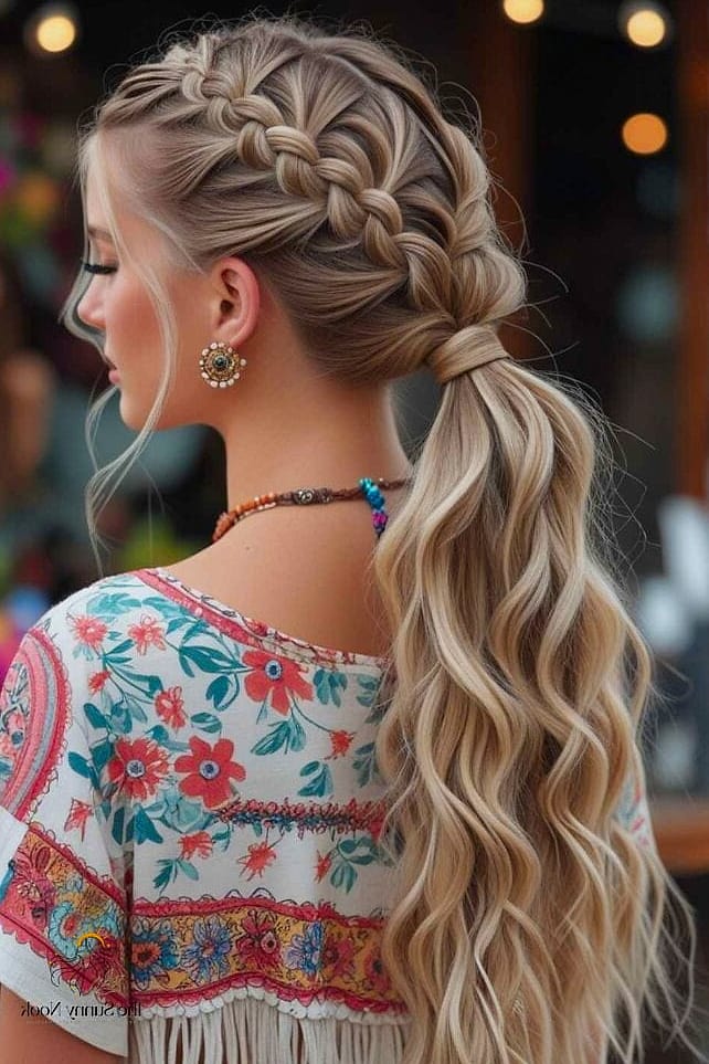 Voluminous Ponytail