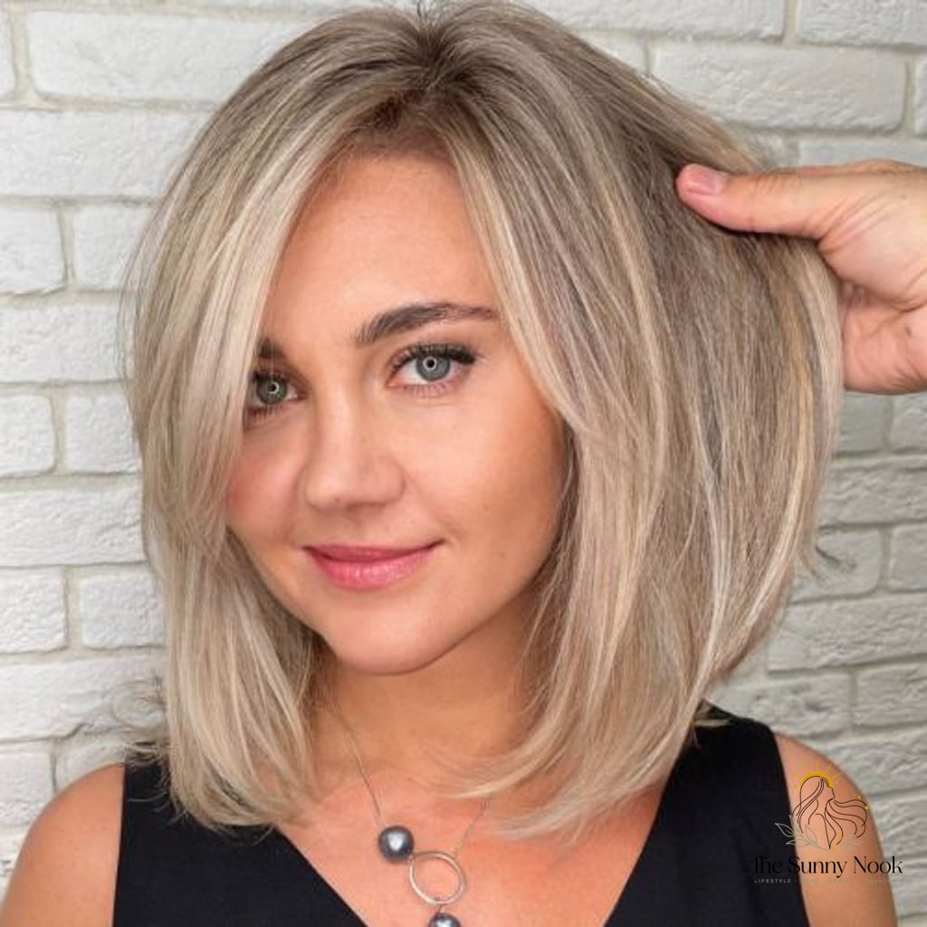 12 Gorgeous Medium Hair Hairstyles for Every Hair Type 10 Wispy Collarbone Lob