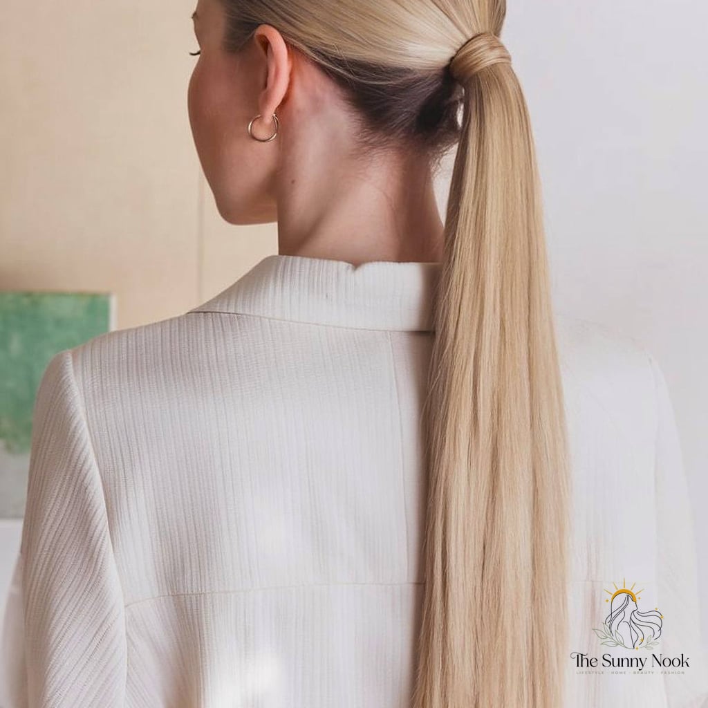 19 Cute Easy Hairstyles For Long Hair That Prove This Trend Is Here to Stay 9 Work Hairstyle for Fine Long Hair
