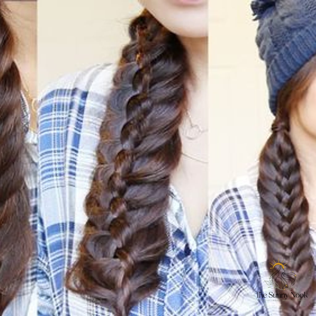 30 Hairstyles For Long Hair Braids That Prove This Trend Is Here to Stay 13 Woven Fishtail Braid