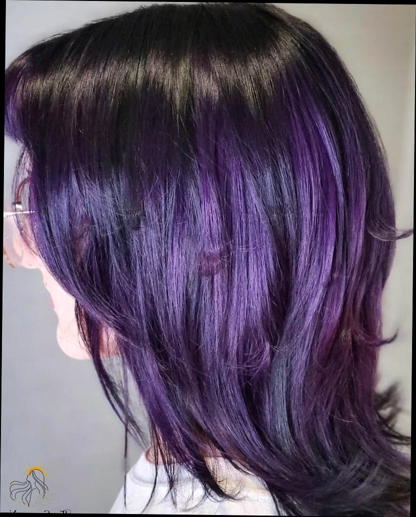 17 Short Hair Hairstyles For Wedding Indian to Save Before They Blow Up 15 Zinfandel with Purple Highlights