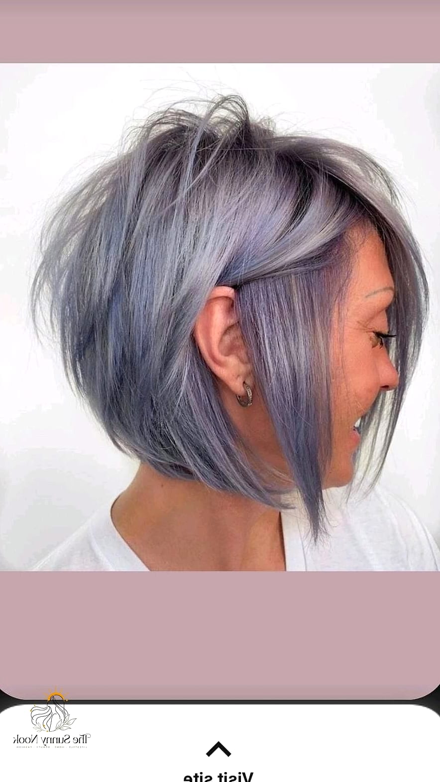 23 Cute Short Hairstyles Easy to Save Before They Blow Up 21 Angled Bob with Long Layers