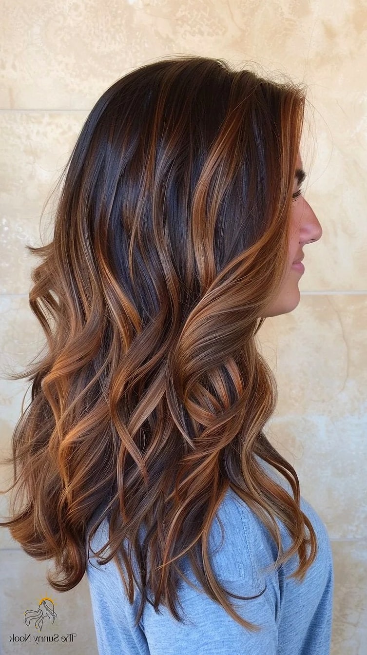 22 Cute Down Hairstyles Perfect for Your Next Salon Appointment 9 Balayage Waves for Dimension