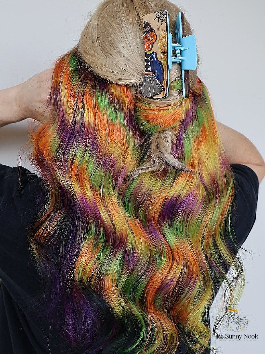 Beachy Claw Clip Half Bun
